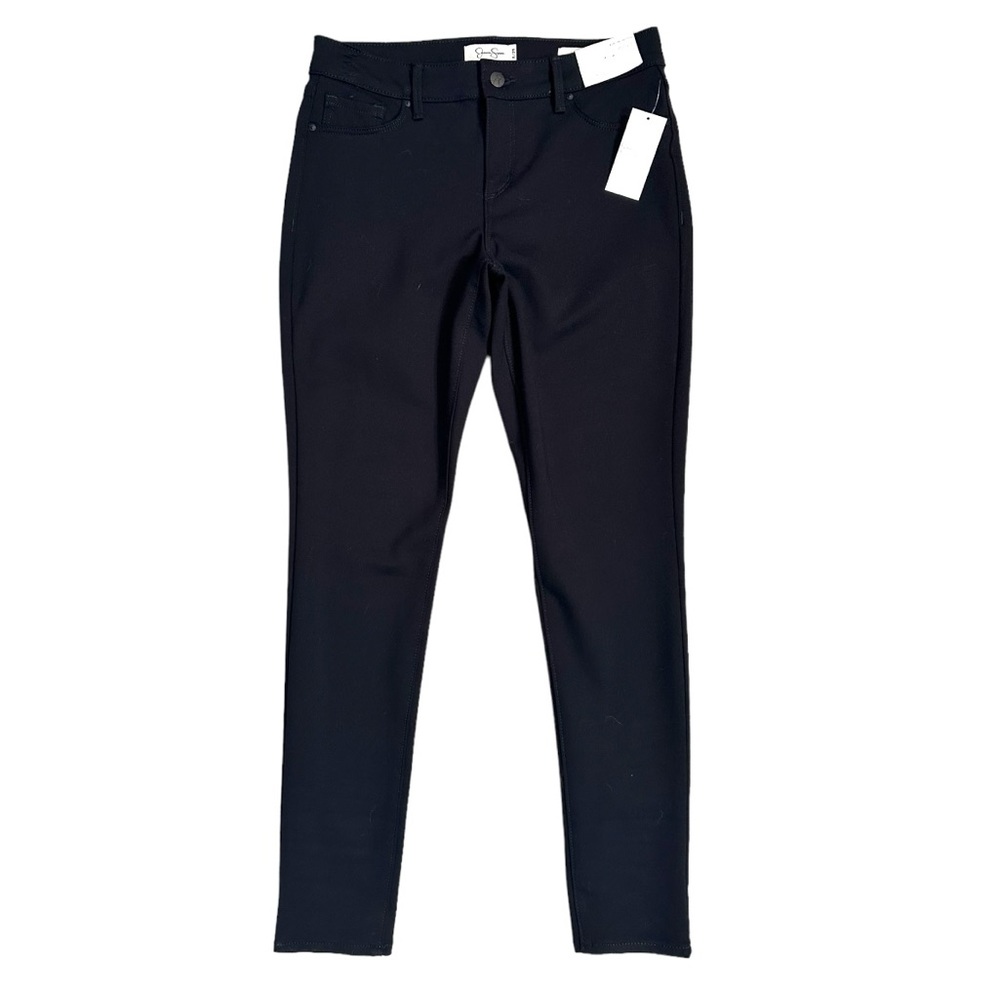 Jessica Simpson Women’s Kiss Me Skinny Black Ponte Jeans NWOT